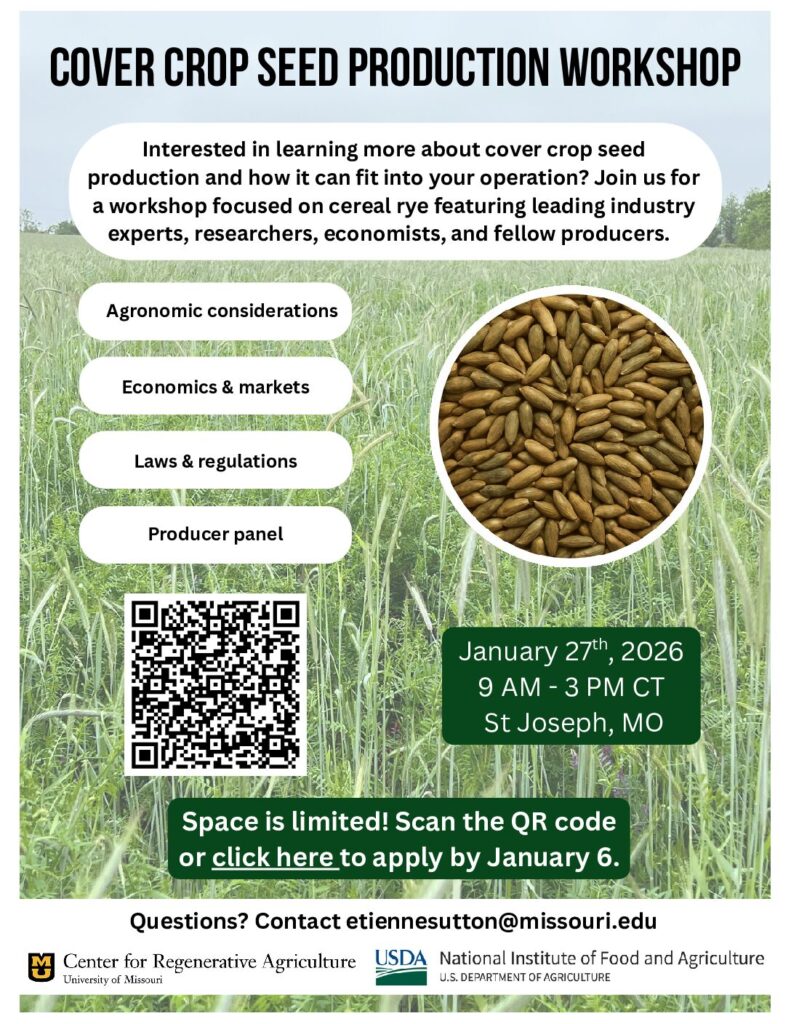 Cover Crop Seed Production Workshop