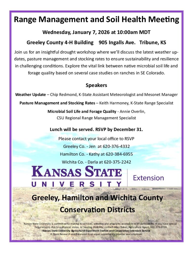 Syracuse MU- Range Management and Soil Health Meeting - 1-7-26