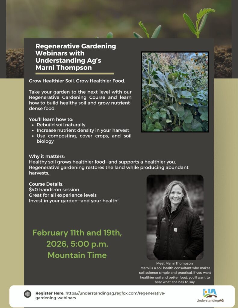 UA Regen Gardening webinars