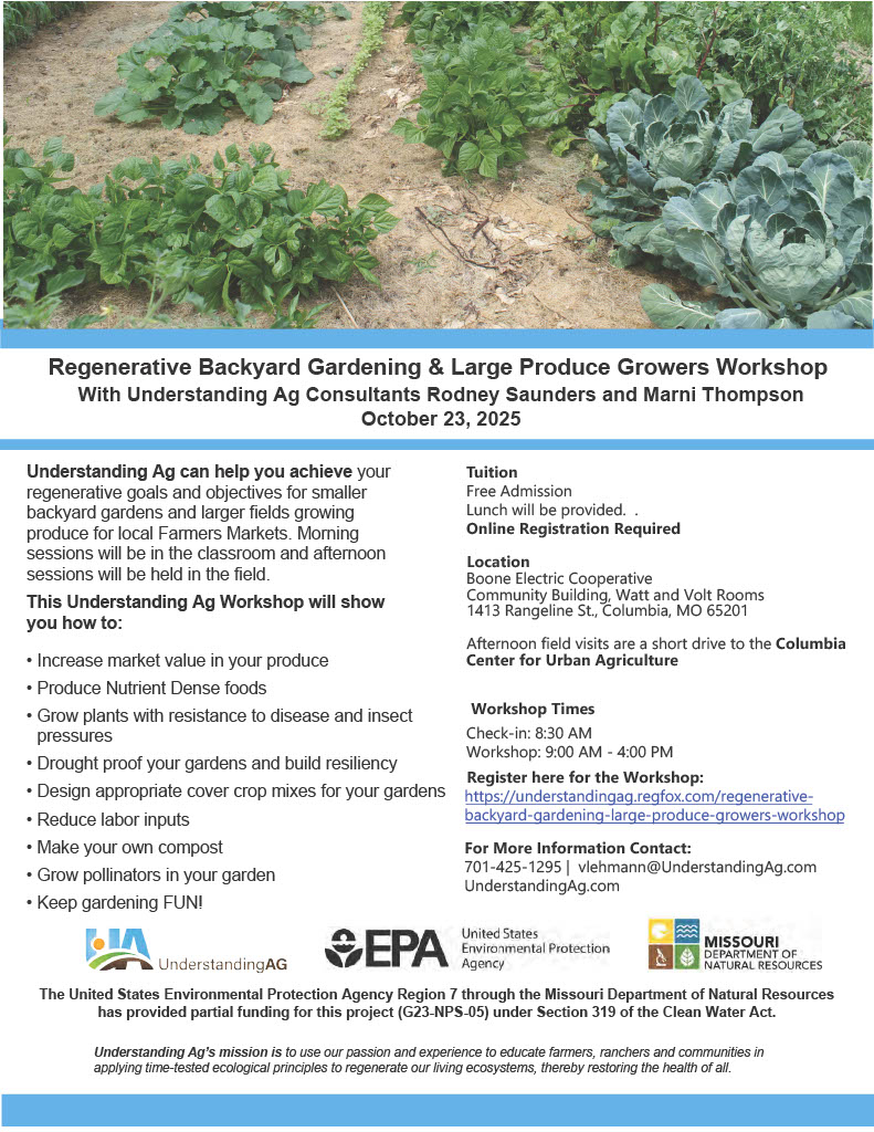 UA Regen. Backyard Gardening UA Regen. Backyard Gardening